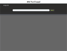 Tablet Screenshot of evp.ie
