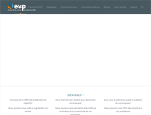 Tablet Screenshot of evp.ca