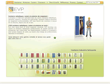 Tablet Screenshot of evp.fr