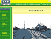 Tablet Screenshot of evp.dk